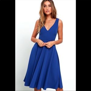 lulu’s blue dress